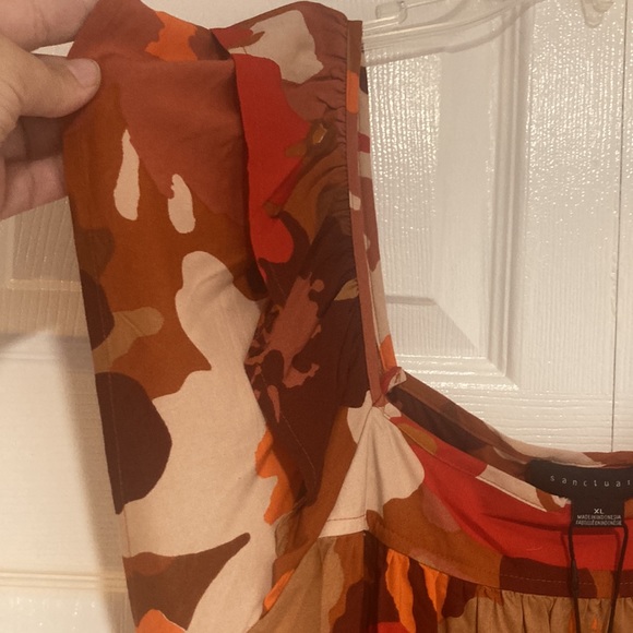 Sanctuary Print Ruffle Sleeve Top - Picture 7 of 11